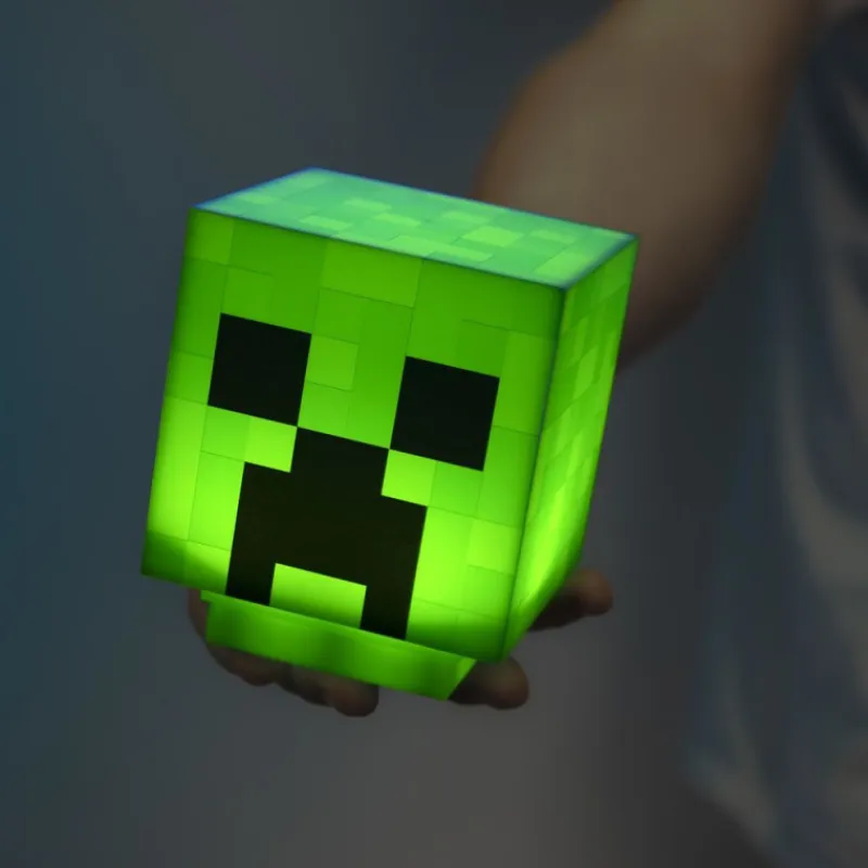 Lámpara Minecraft Creeper Minecraft|Regalos Y Coleccionismo Para Gamers - Cosas De Videojuegos Míticos