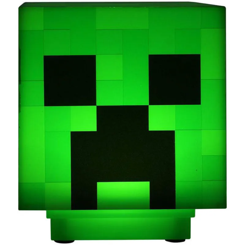 Lámpara Minecraft Creeper Minecraft|Regalos Y Coleccionismo Para Gamers - Cosas De Videojuegos Míticos