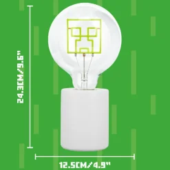 Discount Lámpara Minecraft Creeper Led Neon E27 Minecraft|Regalos Y Coleccionismo Para Gamers - Cosas De Videojuegos Míticos
