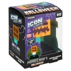 Paladone Products Minecraft^Lámpara Minecraft Zombie Jack O Lantern 12 cm