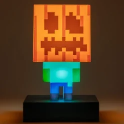 Paladone Products Minecraft^Lámpara Minecraft Zombie Jack O Lantern 12 cm