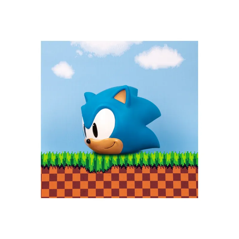 Otros Fabricantes Regalos Y Coleccionismo Para Gamers - Cosas De Videojuegos Míticos|Hogar Super Mario^Lámpara Sonic 3D mood light