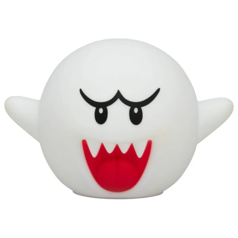 Paladone Products Más Regalos De Super Mario |Hogar Super Mario^Lámpara Squishy Glo Boo Super Mario 14 cm - Paladone