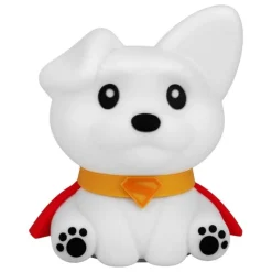 New Lámpara Squishy Glo Superman Krypto 17 cm Regalos De Superhéroes Dc