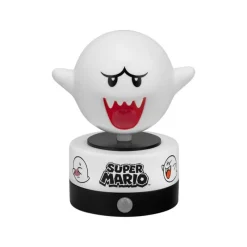 Discount Lámpara Super Mario Boo con sonido y licencia oficial Más Regalos De Super Mario |Hogar Super Mario