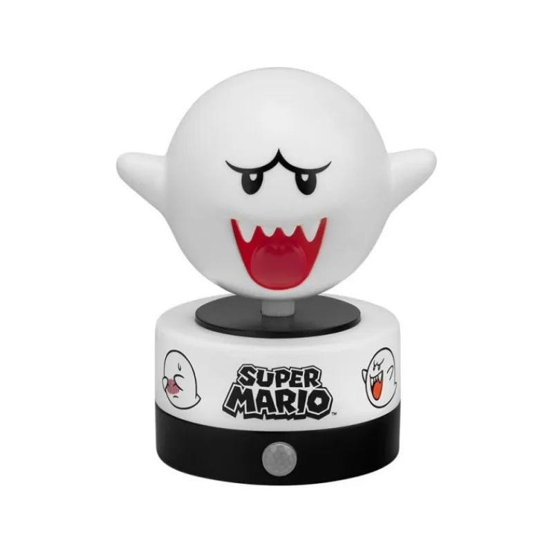 Discount Lámpara Super Mario Boo con sonido y licencia oficial Más Regalos De Super Mario |Hogar Super Mario