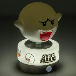Discount Lámpara Super Mario Boo con sonido y licencia oficial Más Regalos De Super Mario |Hogar Super Mario
