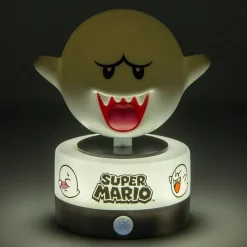 Discount Lámpara Super Mario Boo con sonido y licencia oficial Más Regalos De Super Mario |Hogar Super Mario