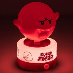 Discount Lámpara Super Mario Boo con sonido y licencia oficial Más Regalos De Super Mario |Hogar Super Mario