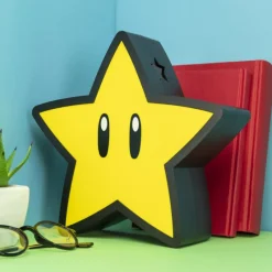 Paladone Products Regalos Y Coleccionismo Para Gamers - Cosas De Videojuegos Míticos|Hogar Super Mario^Lámpara Super Mario Súper Star