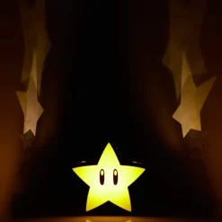 Paladone Products Regalos Y Coleccionismo Para Gamers - Cosas De Videojuegos Míticos|Hogar Super Mario^Lámpara Super Mario Súper Star