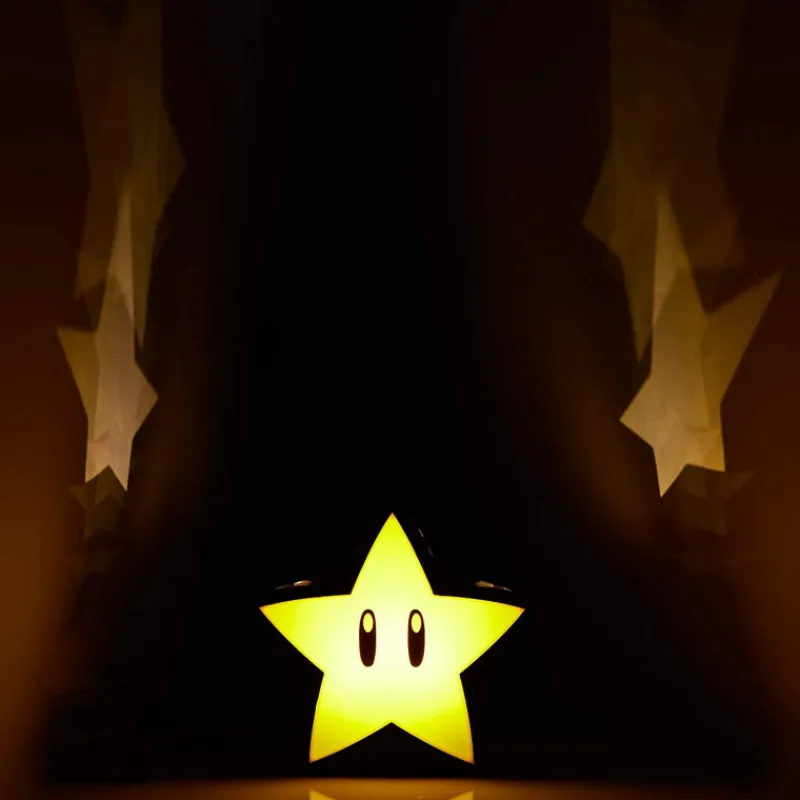 Paladone Products Regalos Y Coleccionismo Para Gamers - Cosas De Videojuegos Míticos|Hogar Super Mario^Lámpara Super Mario Súper Star