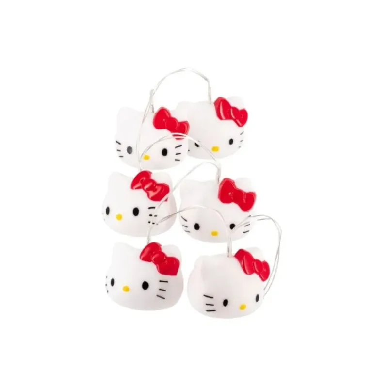 Online Luces de Hadas Hello Kitty Heads 160 cm LED Huchas, Lámparas Y Tazas Kids