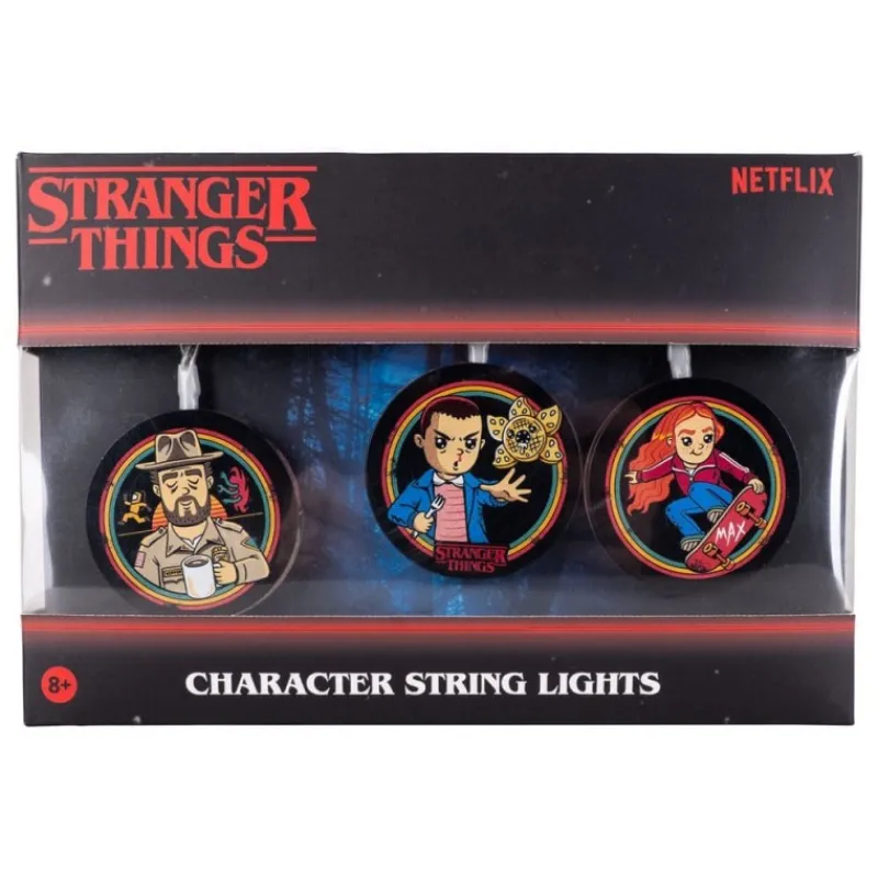 Fizz Creations Stranger Things^Luces de Hadas Stranger Things con Personajes - 2,70 m USB