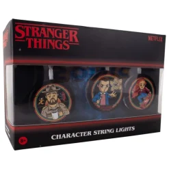 Fizz Creations Stranger Things^Luces de Hadas Stranger Things con Personajes - 2,70 m USB