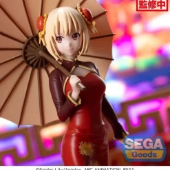 Best Lycoris Recoil Estatua Luminasta PVC Chisato Nishikigi Estilo Chino Figuras