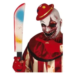 Disfrazzes Armas, Espadas Y Escudos Disfraces|Accesorios Halloween Y Terror ^Machete Multicolor de 54 cm