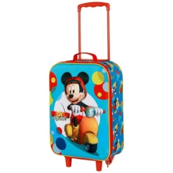 KaracterMania Películas Y Personajes De Disney ·Mickey & Minnie^Maleta Trolley 3D Infantil de Mickey Mouse