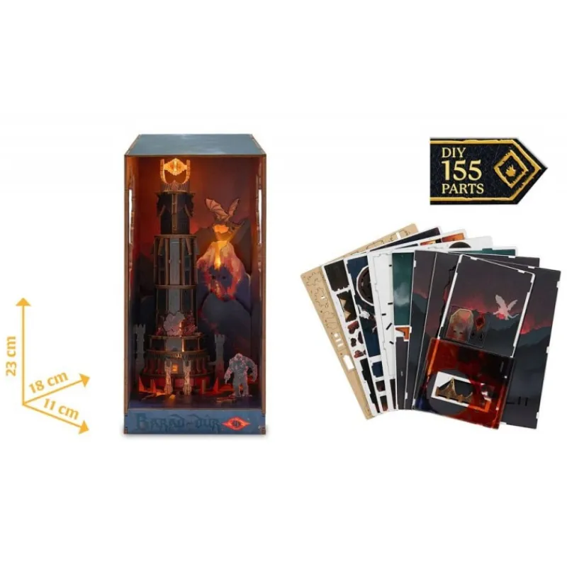 Revell Figuras El Señor De Los Anillos ^Maqueta Book Nook Barad-Dûr El Señor de los Anillos 23 cm
