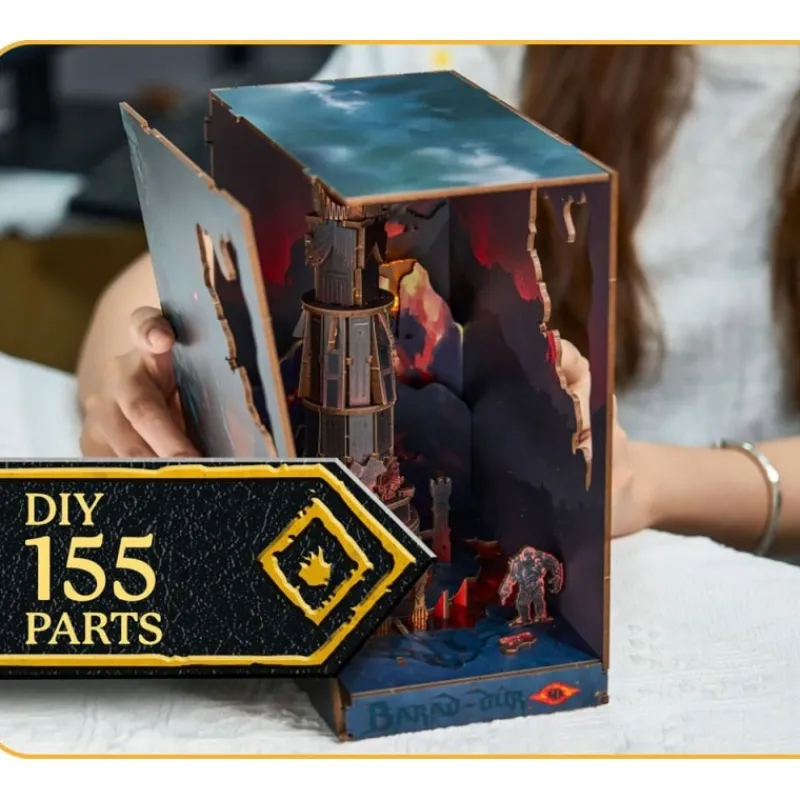 Revell Figuras El Señor De Los Anillos ^Maqueta Book Nook Barad-Dûr El Señor de los Anillos 23 cm