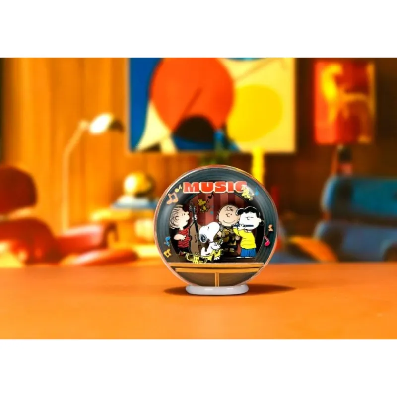 Pantasy Juguetes, Figuras Y Más Regalos Para Peques|Snoopy^Maqueta Peanuts El Globo Wooden Theater - Noche de Música