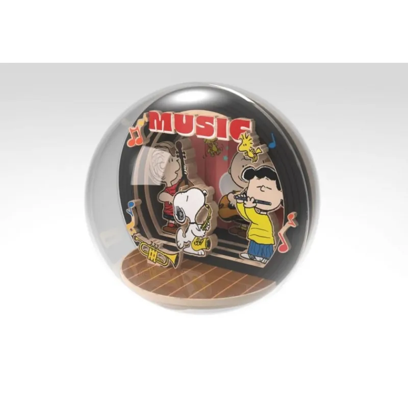 Pantasy Juguetes, Figuras Y Más Regalos Para Peques|Snoopy^Maqueta Peanuts El Globo Wooden Theater - Noche de Música