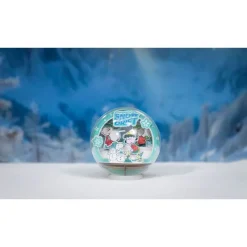 Pantasy Snoopy^Maqueta Peanuts Puremind Wooden Theater Globe Snow Drift