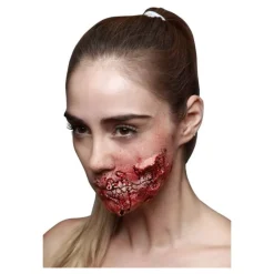 Disfrazzes Maquillaje Para Disfraces^Maquillaje FXs Boca descarnada Zombie de Látex