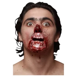 Disfrazzes Maquillaje Para Disfraces^Maquillaje FXs Boca y Nariz Zombie de Látex