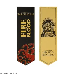 Cinereplicas Juego De Tronos Y La Casa Del Dragón ^Marcapáginas metal Targaryen Game of Thrones