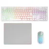 Mars Gaming Teclados Y Ratones Gaming|Alfombrillas Gaming^Combo MCPWXWES GAMING 3IN1 RGB Blanco
