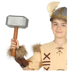 New Martillo de Vikingo 29 cm Armas, Espadas Y Escudos Disfraces