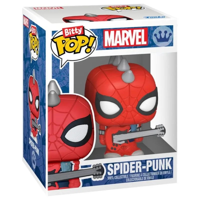 Funko Superhéroes Marvel|Funko Marvel^Marvel Bitty POP! Display Expositor con 2 Figuras Spider-Man Web