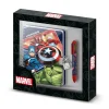 KaracterMania Superhéroes Marvel^Marvel Los Vengadores Battle Pack Diario A5 + Bolígrafo 6 Colores