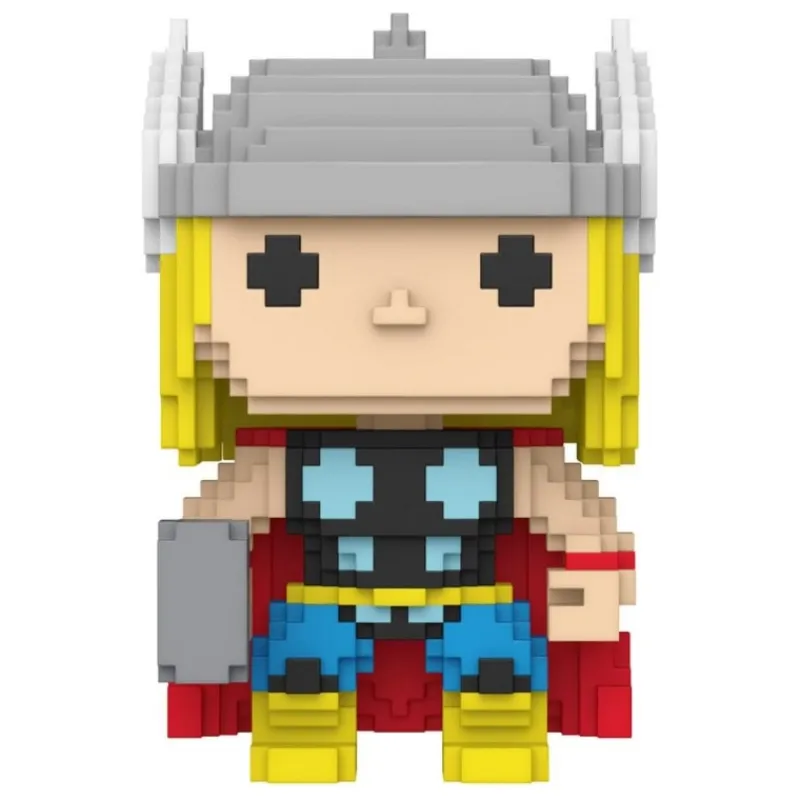 Funko Superhéroes Marvel|Funko Marvel^Marvel POP! 8-Bit Vinyl Figura Thor 9 cm