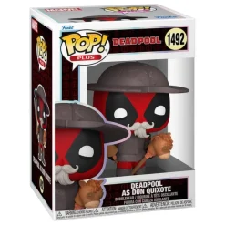 Funko Superhéroes Marvel|Funko Marvel^Marvel POP! Vinyl Figura Deadpool como Don Quijote 9 cm