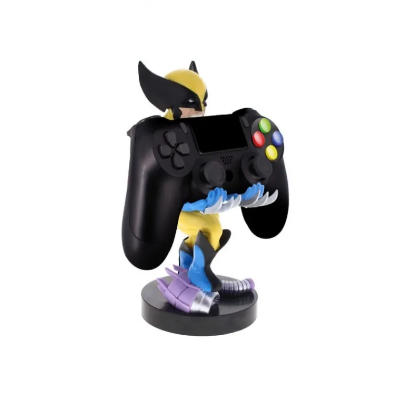 Exquisite Gaming Superhéroes Marvel|Coleccionismo Marvel^Marvel Soporte Cably Guys Lobezno 20 cm para Mandos y Móviles
