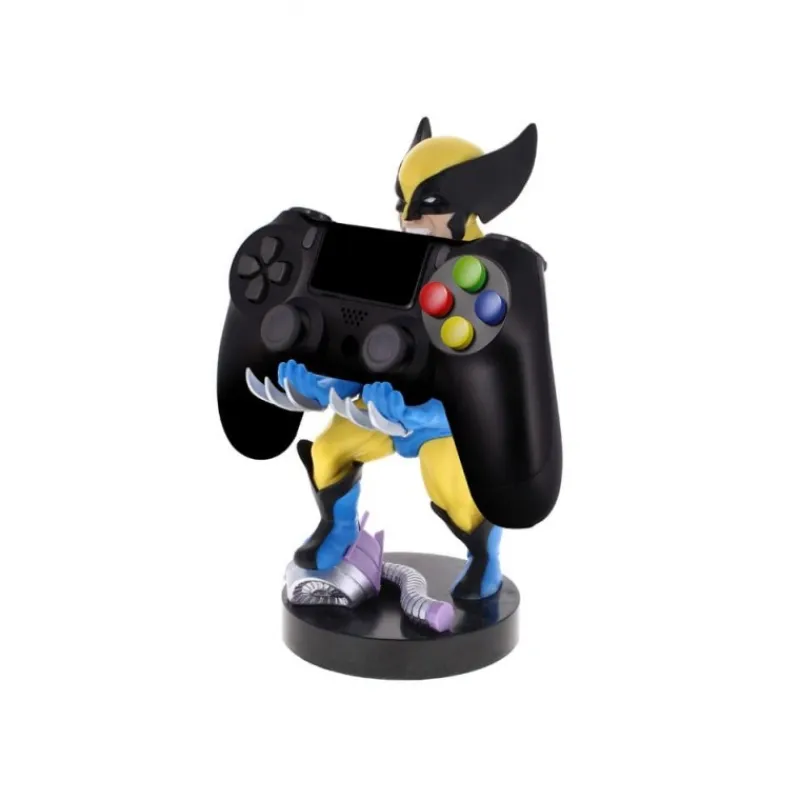 Exquisite Gaming Superhéroes Marvel|Coleccionismo Marvel^Marvel Soporte Cably Guys Lobezno 20 cm para Mandos y Móviles