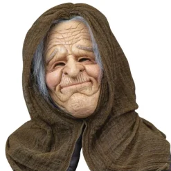 Ghoulish Máscaras Terror Y Carnaval ^Media Máscara Grandma Hood