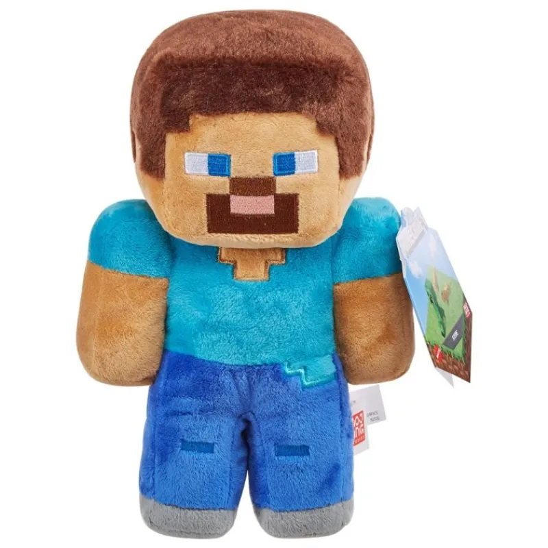 Mattel Juguetes, Figuras Y Más Regalos Para Peques|Juegos, Peluches Y Chuches ^Minecraft Peluche Steve 23 cm - Peluche con licencia oficial