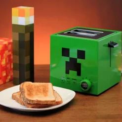 Minecraft Tostadora Green Creeper Cube con Licencia Oficial Minecraft