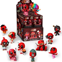 Hot Mini Figura Sorpresa Deadpool 30 Aniversario Mystery Minis Superhéroes Marvel|Coleccionismo Marvel