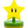 Paladone Products Regalos Y Coleccionismo Para Gamers - Cosas De Videojuegos Míticos|Hogar Super Mario^Mini Lámpara 3D Super Mario Star 10 cm