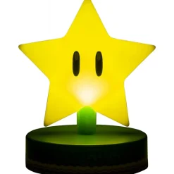 Paladone Products Regalos Y Coleccionismo Para Gamers - Cosas De Videojuegos Míticos|Hogar Super Mario^Mini Lámpara 3D Super Mario Star 10 cm