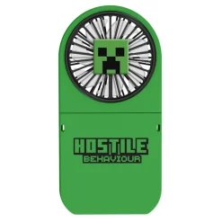 New Mini Ventilador Minecraft – Recargable y Portátil Minecraft|Regalos Y Coleccionismo Para Gamers - Cosas De Videojuegos Míticos