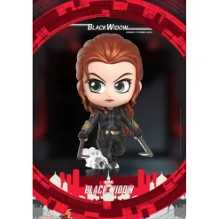 Minifigura Cosbaby (S) Black Widow 10 Cm Black Widow Coleccionismo Marvel