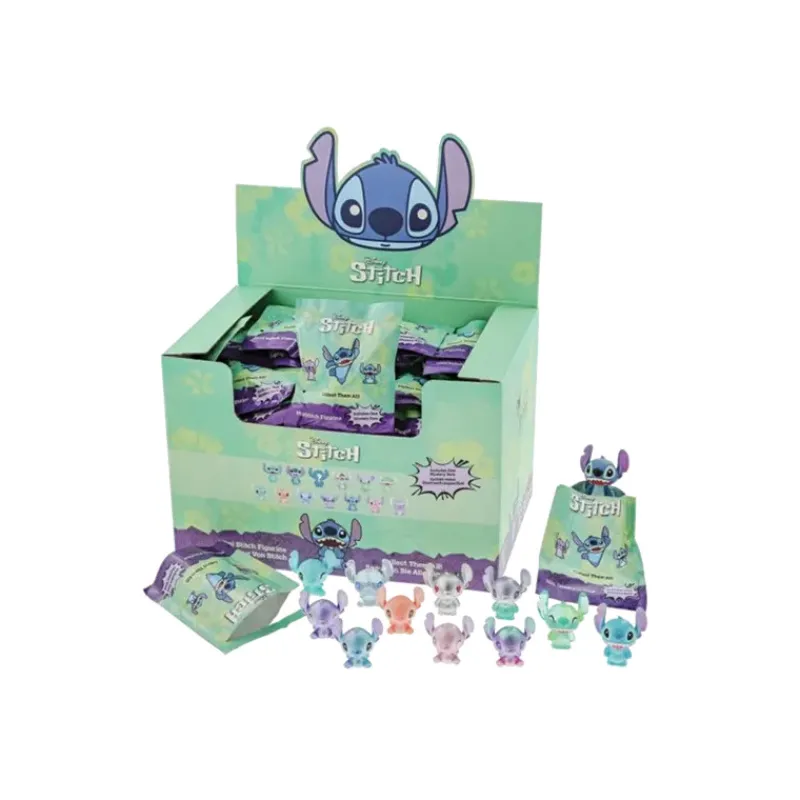 Enesco Películas Y Personajes De Disney ·Lilo Y Stitch|Figuras Disney De Colección ^Minifigura sorpresa Stitch Grand Jester 5 cm
