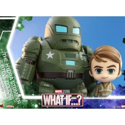 Hot Toys Coleccionismo Marvel^Minifiguras Cosbaby (S) Hydra Stomper & Steve Rogers 10 Cm ¿Qué Pasaría Si...?