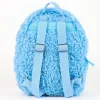 Mochila Casual de Borreguillo Stitch Azul 100% Poliéster Disney Para Niñas|Para El Cole