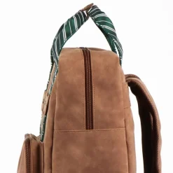 Cerdá Adult Bolsos Y Complementos Harry Potter|Slytherin^Mochila Casual de Polipiel Harry Potter Slytherin - Marrón